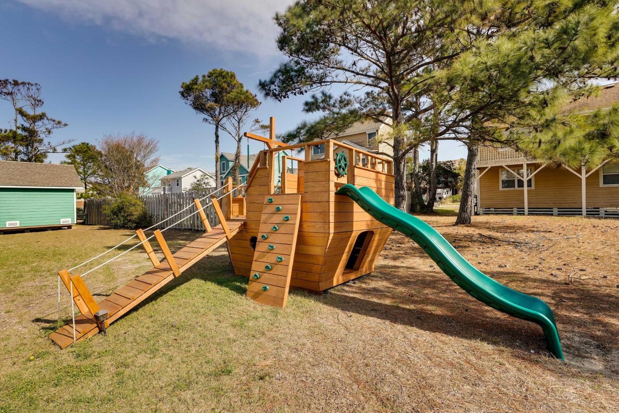 Dunn Dreamin Hot Tub, Pirate Fort, And Fire Pit! Nags Head Exterior foto